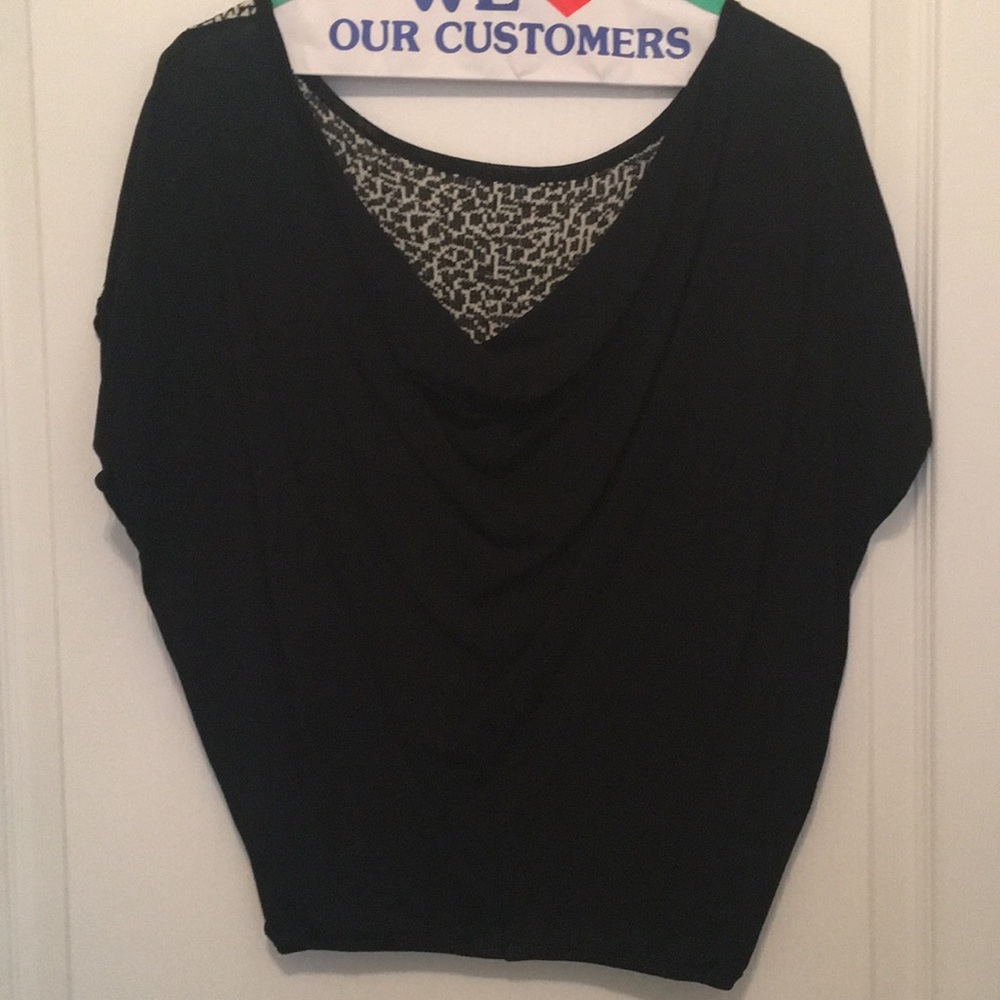 Unique Drape-back top! - Picture 2 of 5